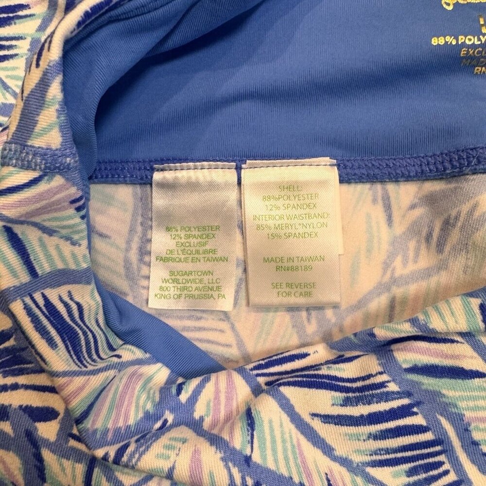 Lilly Pulitzer Luxletic Jolena Weekender Lets Mango Crop Leggings Size Small S - Picture 5 of 6